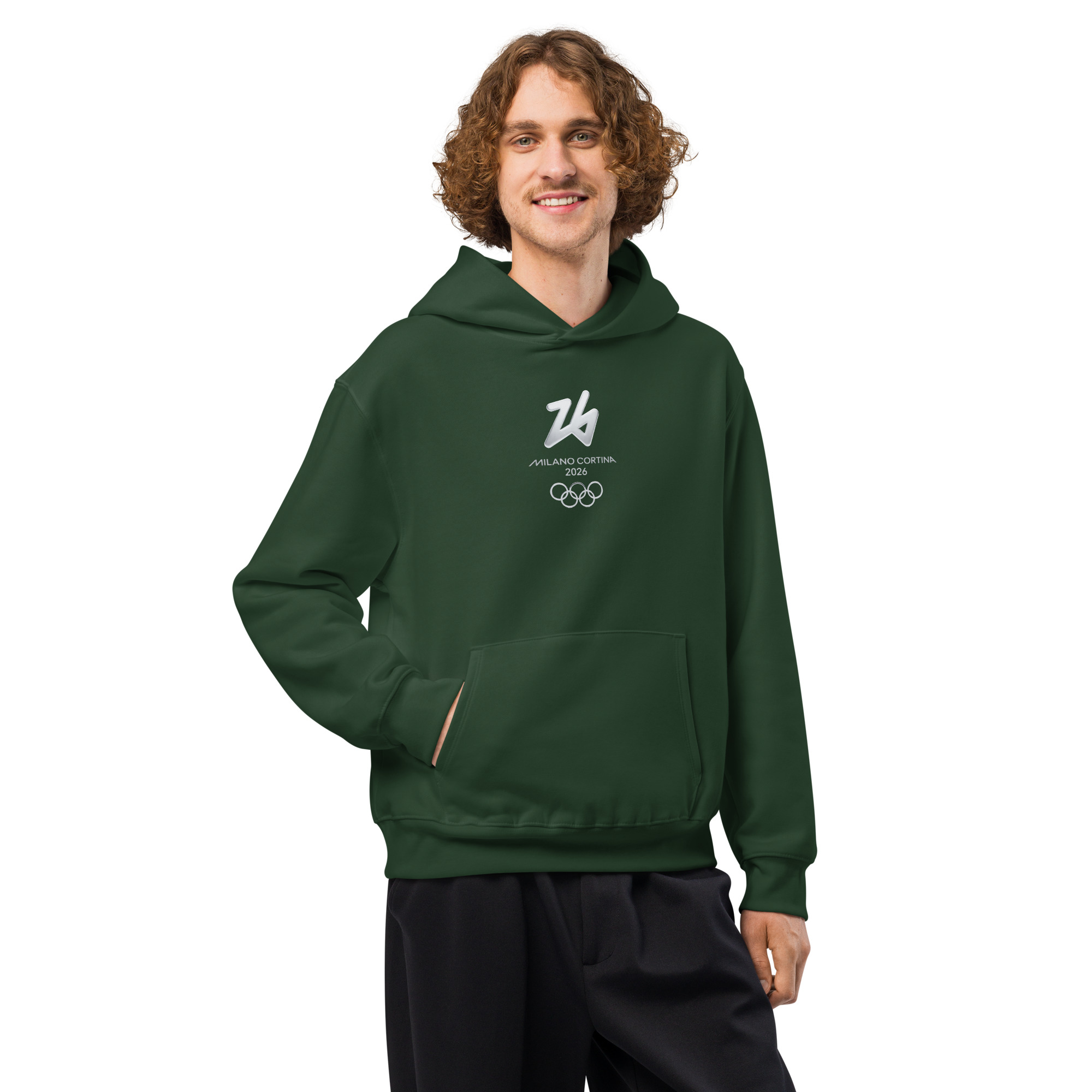 oversized heavyweight hoodie | milano cortina 2026 winter olympics sports energy oversized heavyweight hoodie | milano cortina 2026 winter olympics sports energy