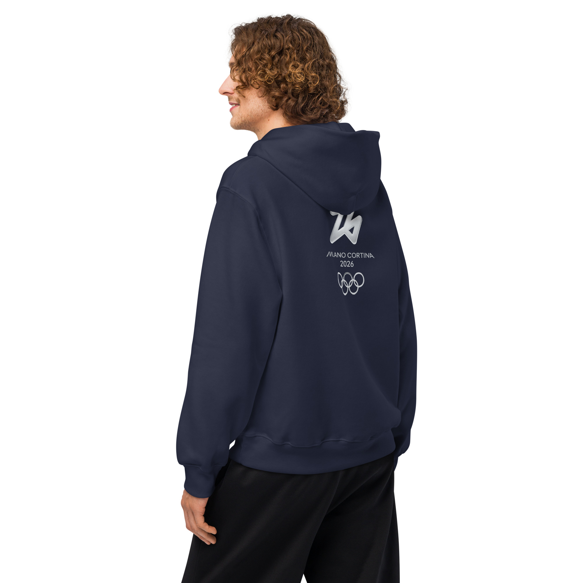 oversized heavyweight hoodie | milano cortina 2026 winter olympics sports energy oversized heavyweight hoodie | milano cortina 2026 winter olympics sports energy