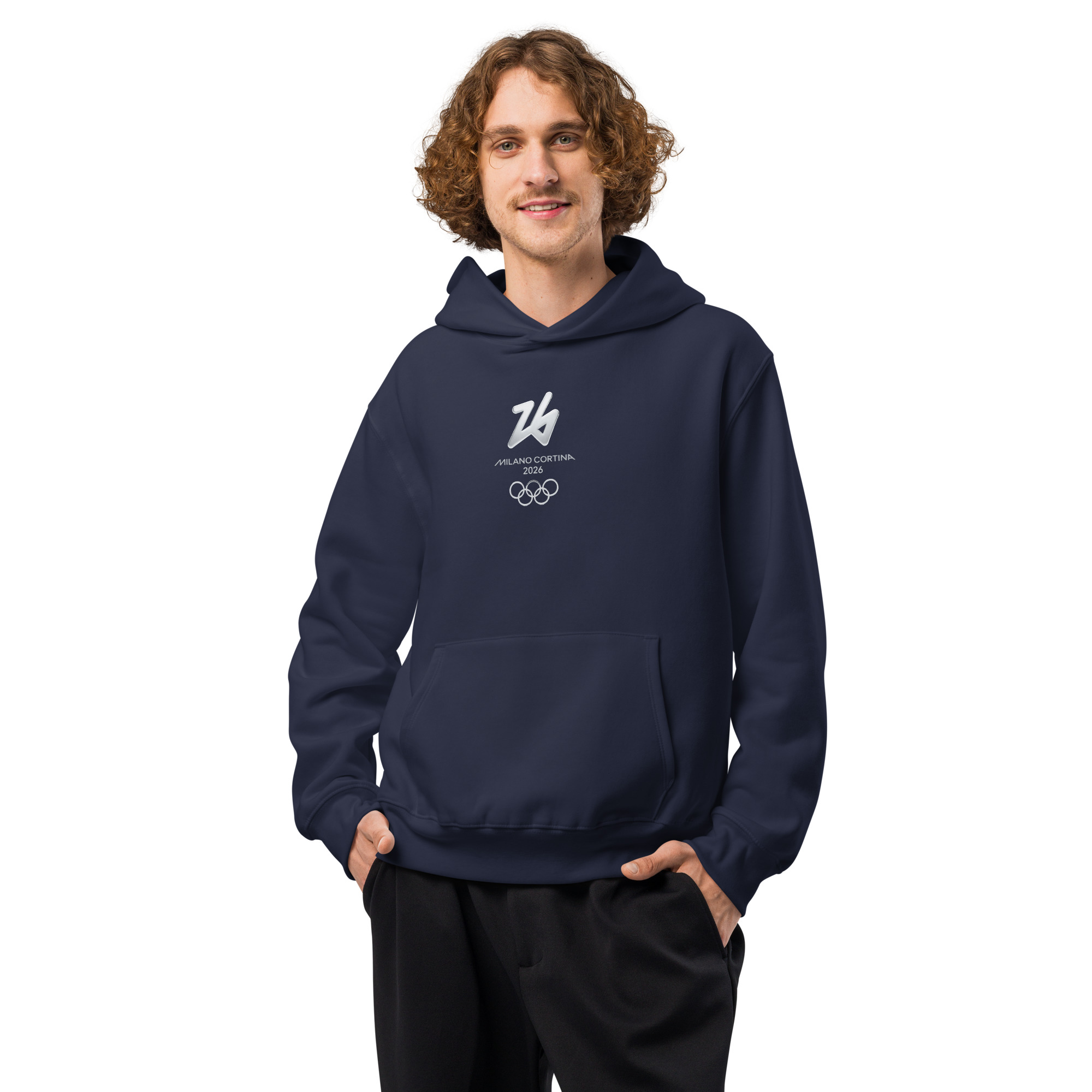 oversized heavyweight hoodie | milano cortina 2026 winter olympics sports energy oversized heavyweight hoodie | milano cortina 2026 winter olympics sports energy
