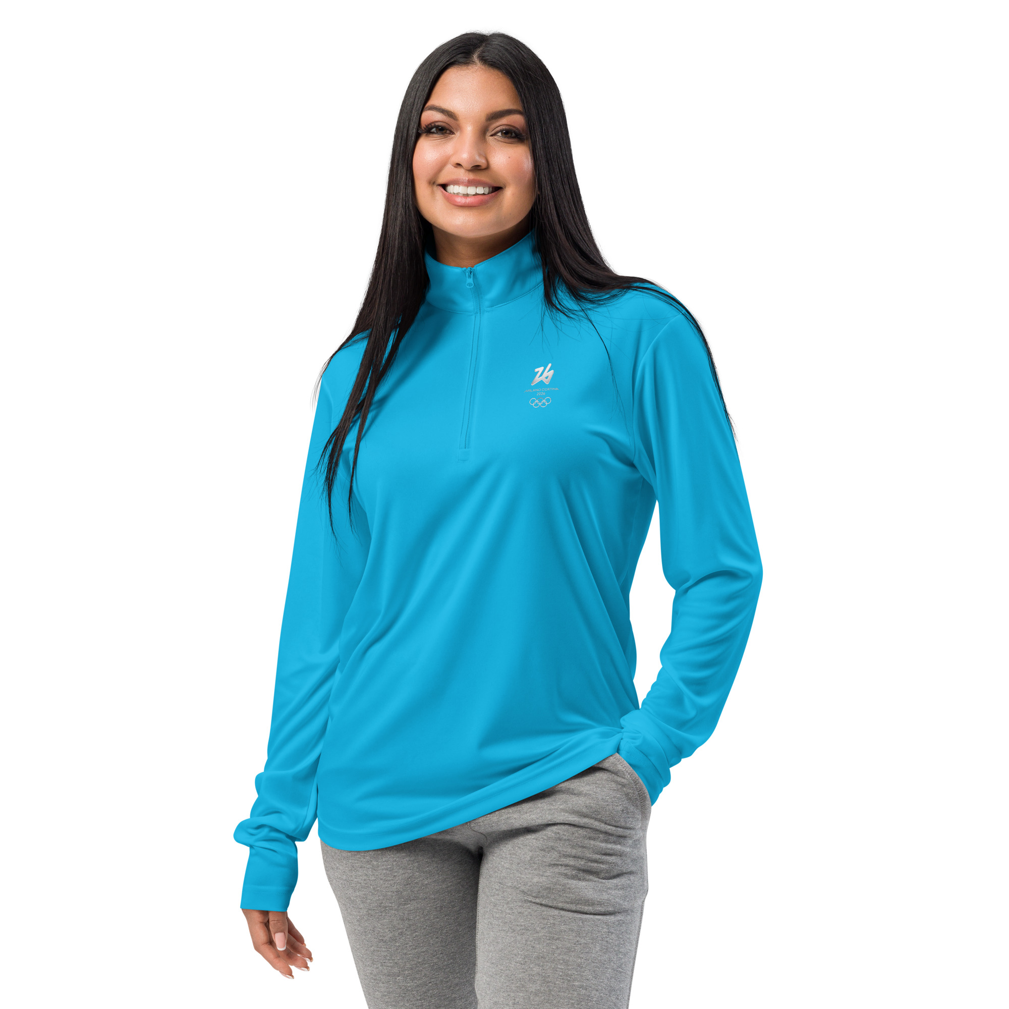 lightweight quarter zip pullover | milano cortina 2026 winter olympics sports energy lightweight quarter zip pullover | milano cortina 2026 winter olympics sports energy