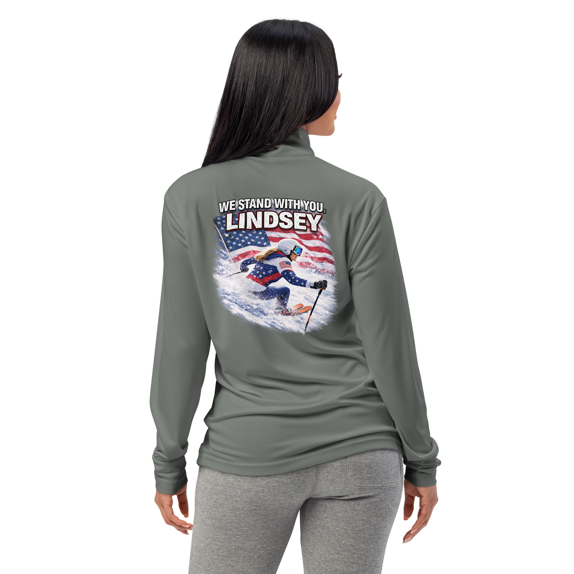 lightweight quarter zip pullover | we stand with you, lindsey lightweight quarter zip pullover | we stand with you, lindsey