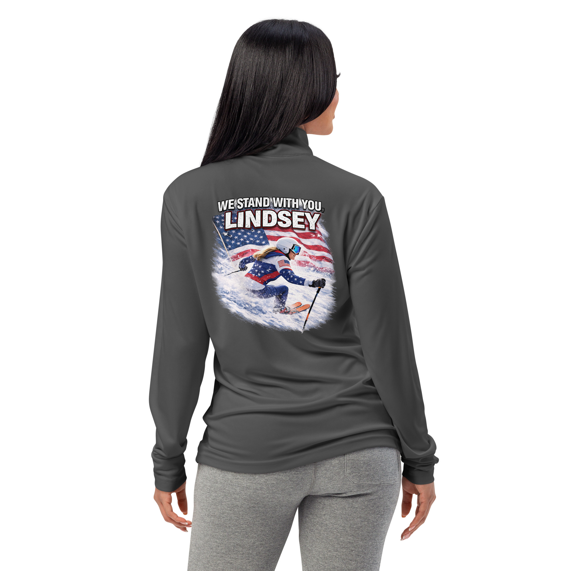 lightweight quarter zip pullover | we stand with you, lindsey lightweight quarter zip pullover | we stand with you, lindsey