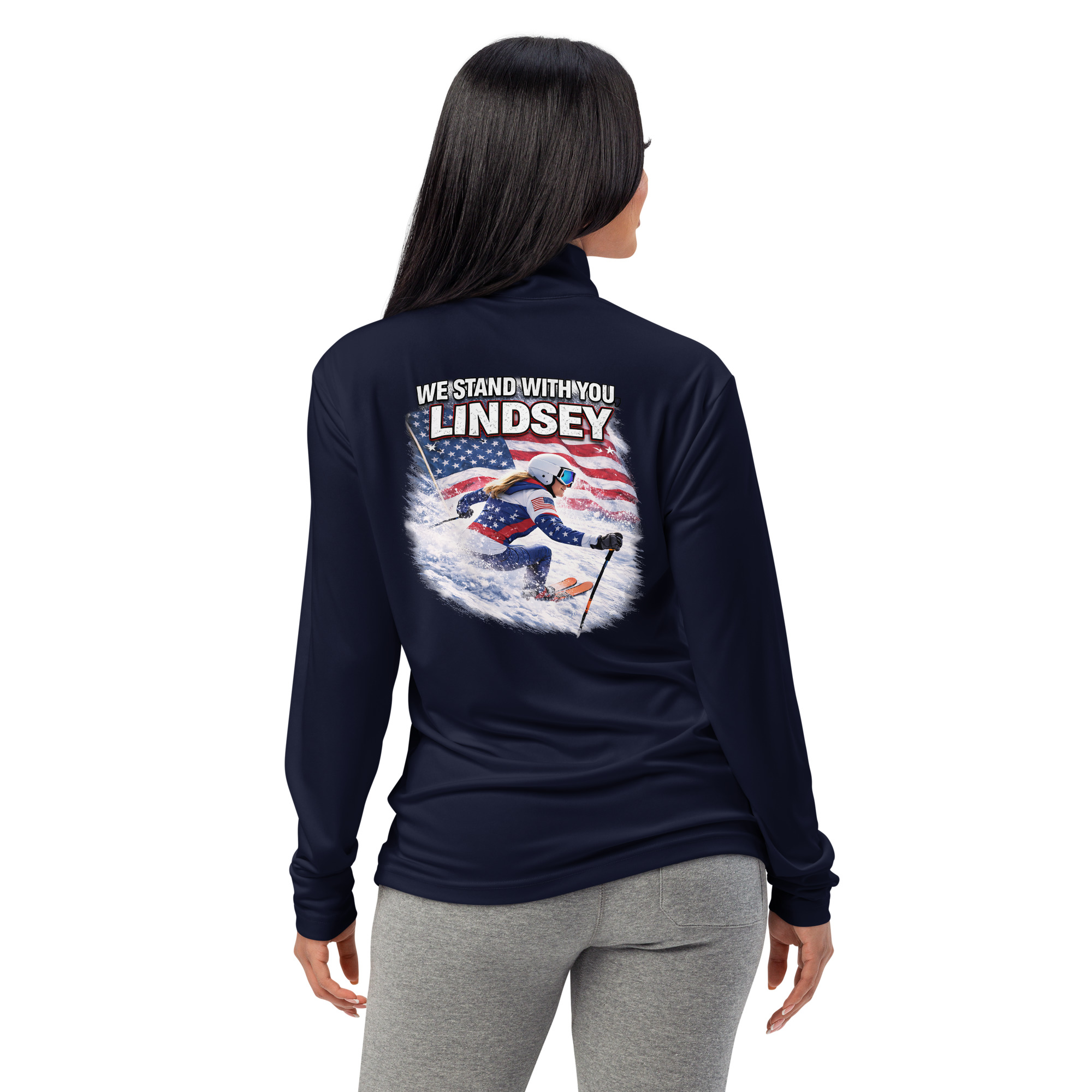 lightweight quarter zip pullover | we stand with you, lindsey lightweight quarter zip pullover | we stand with you, lindsey
