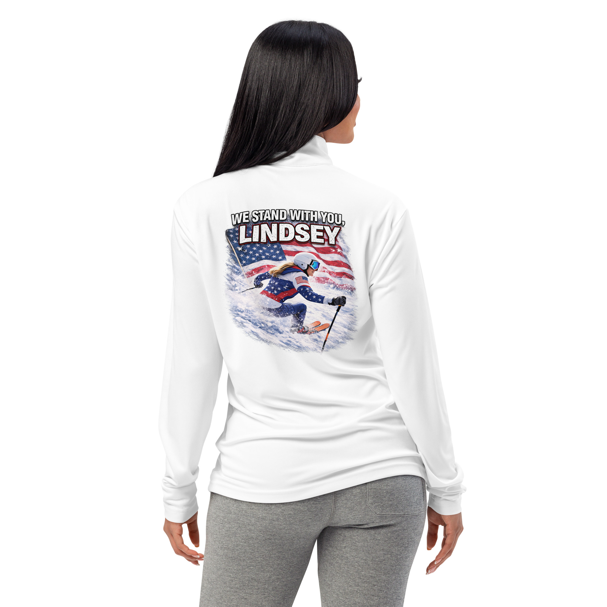 lightweight quarter zip pullover | we stand with you, lindsey lightweight quarter zip pullover | we stand with you, lindsey