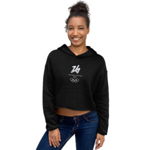 crop hoodie | milano cortina 2026 winter olympics sports energy