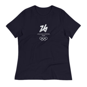women's relaxed t shirt | milano cortina 2026 winter olympics sports energy