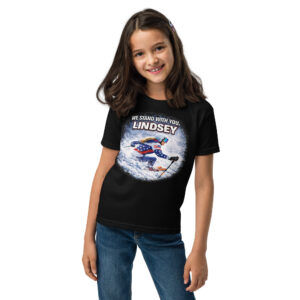 youth t shirt | we stand with you, lindsey