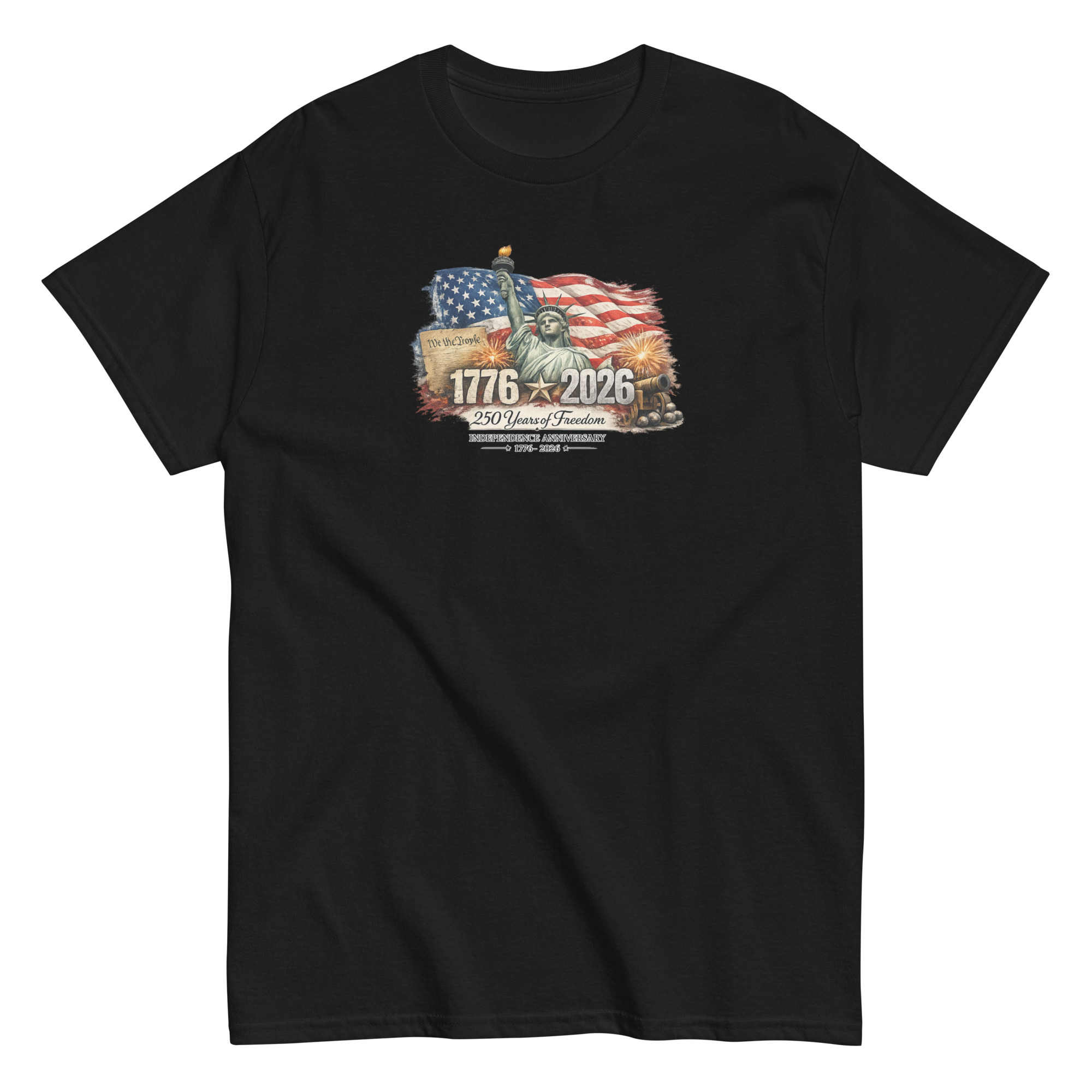 unisex classic tee | usa independence 250 years collection 1776–2026 unisex classic tee | usa independence 250 years collection 1776–2026