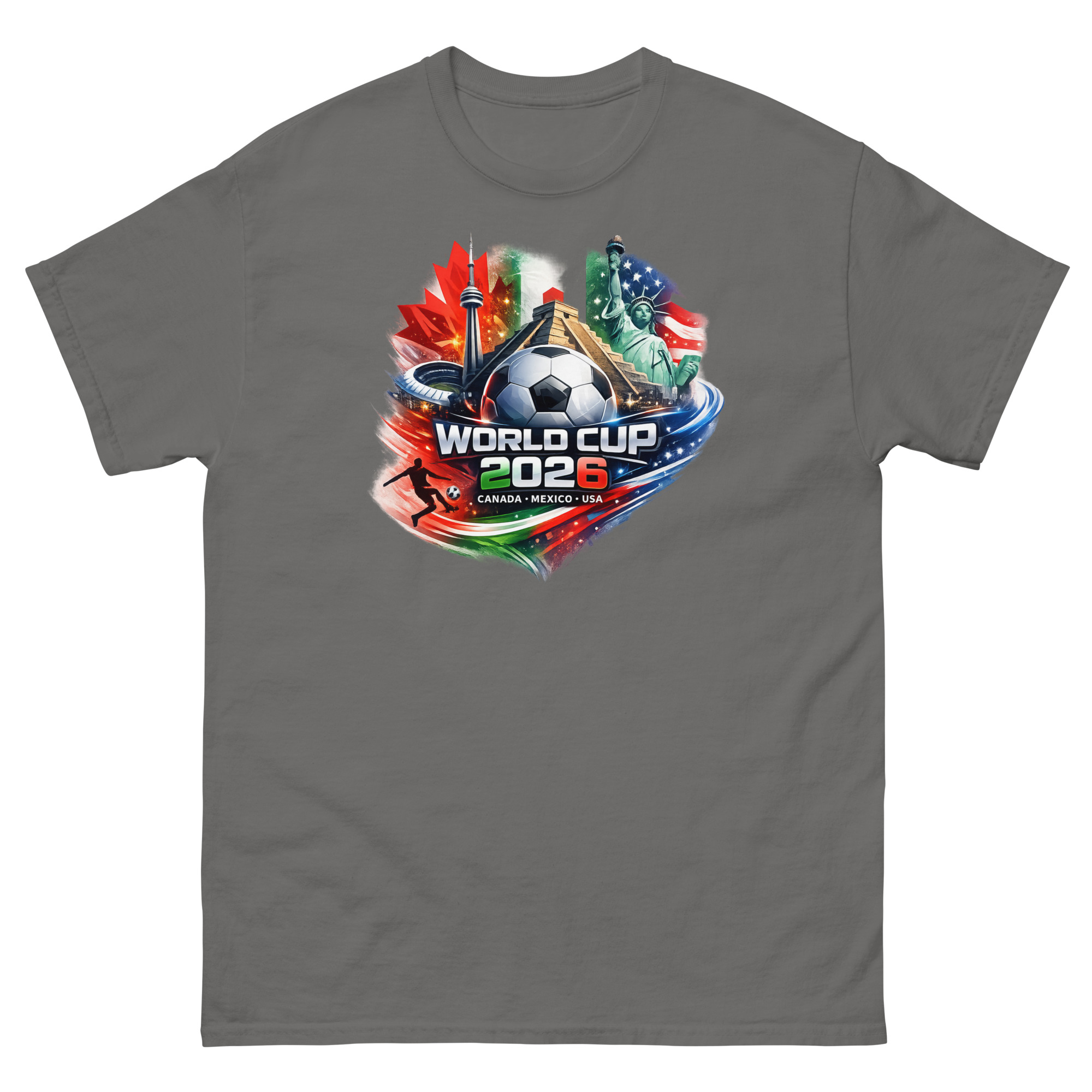 unisex classic tee | world football spirit 2026 shirt usa canada mexico soccer fan tee north america match day gift unisex classic tee | world football spirit 2026 shirt usa canada mexico soccer fan tee north america match day gift