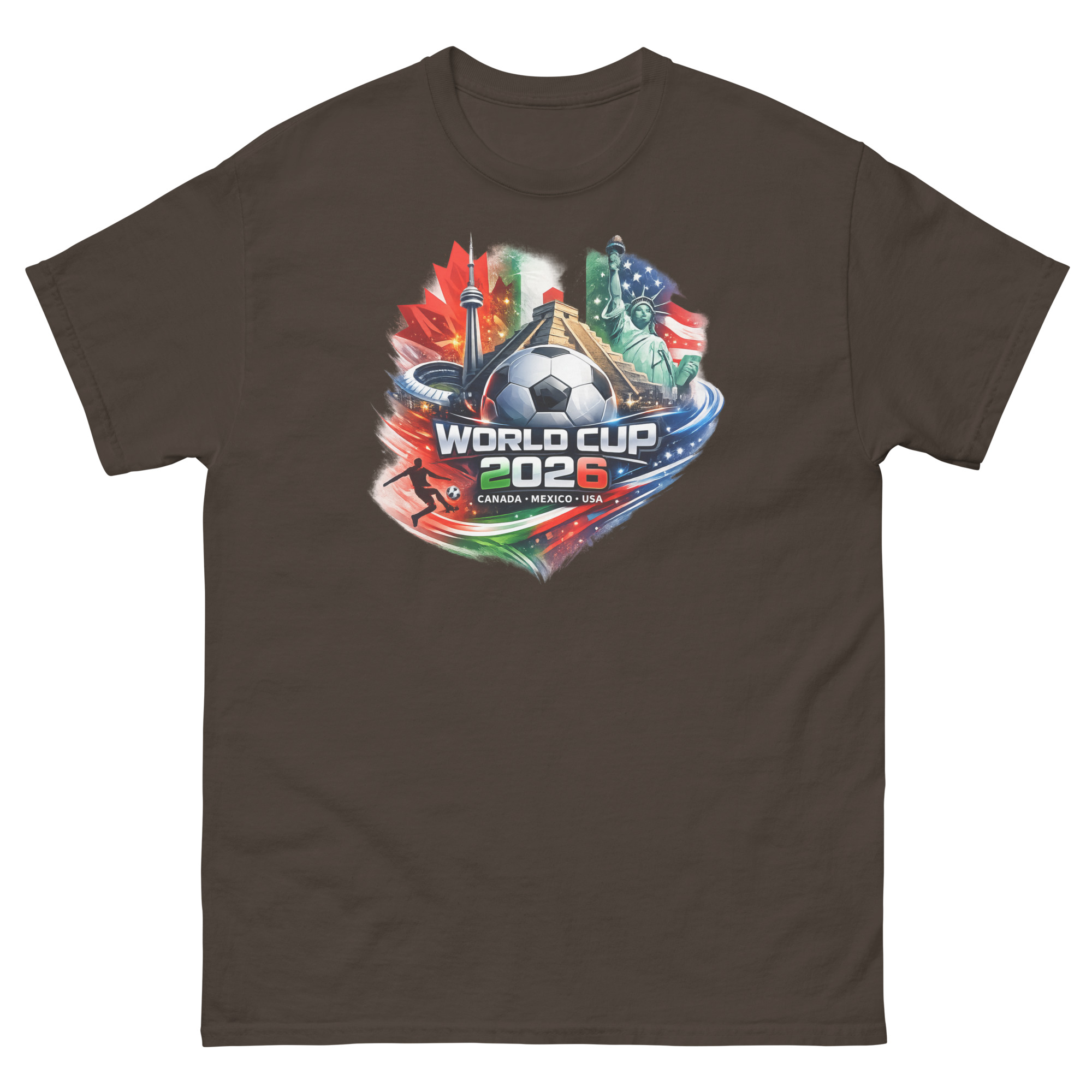unisex classic tee | world football spirit 2026 shirt usa canada mexico soccer fan tee north america match day gift unisex classic tee | world football spirit 2026 shirt usa canada mexico soccer fan tee north america match day gift