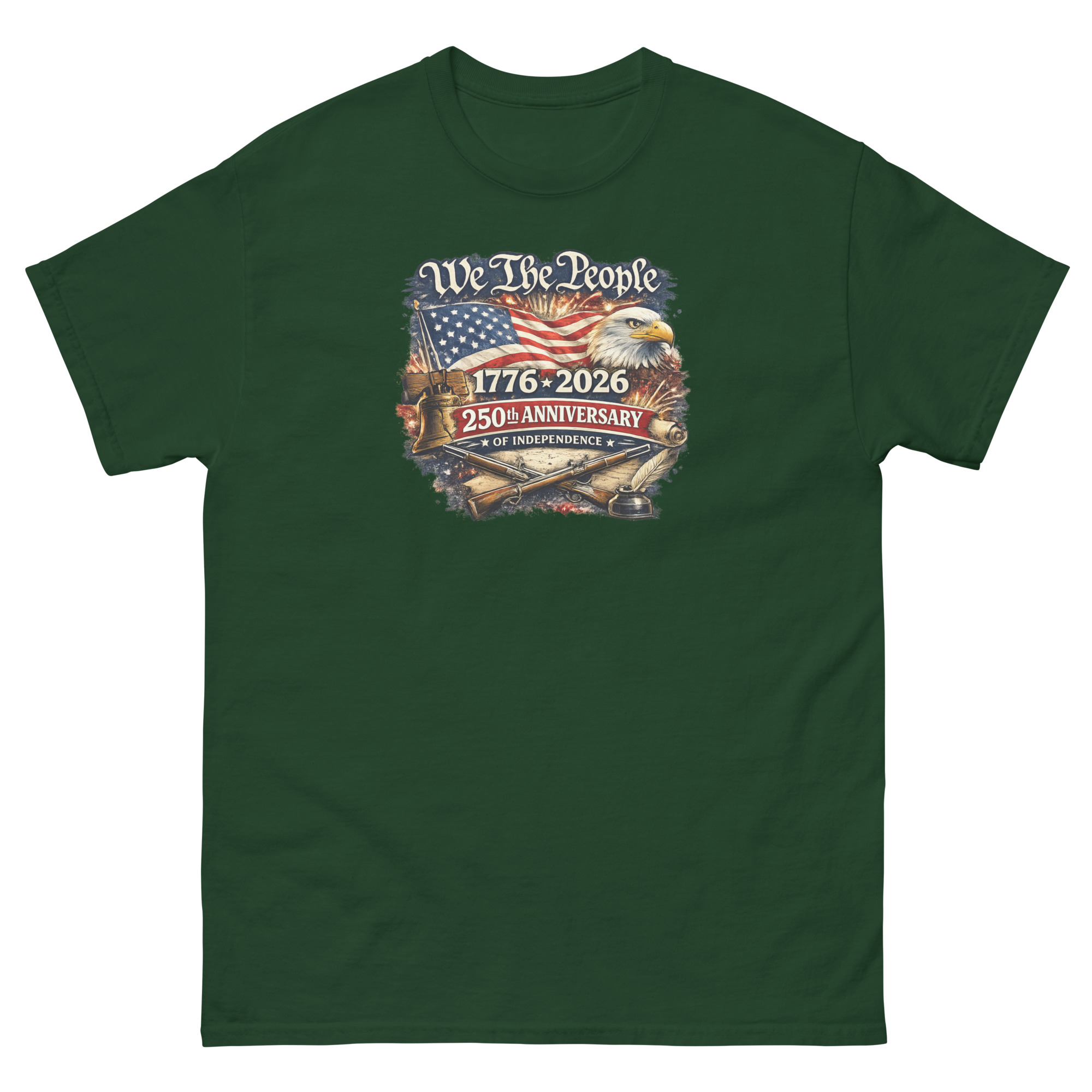 unisex classic tee | usa independence 250 years collection 1776–2026 unisex classic tee | usa independence 250 years collection 1776–2026