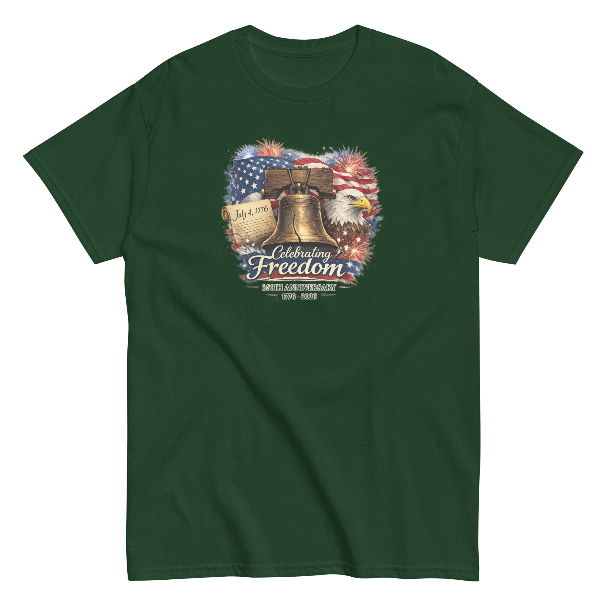 unisex classic tee | usa independence 250 years collection 1776–2026 unisex classic tee | usa independence 250 years collection 1776–2026