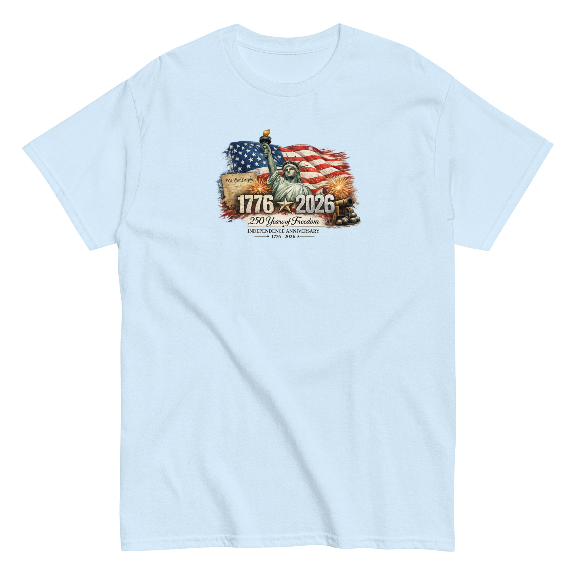 unisex classic tee | usa independence 250 years collection 1776–2026 unisex classic tee | usa independence 250 years collection 1776–2026