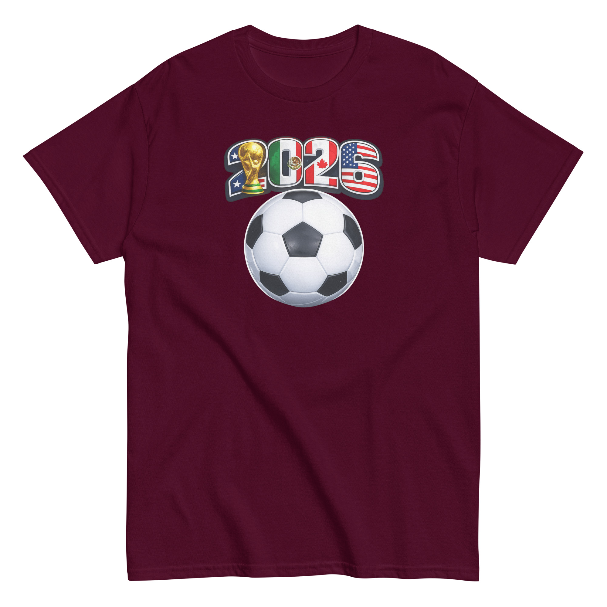 unisex classic tee | world football spirit 2026 shirt usa canada mexico soccer fan tee north america match day gift unisex classic tee | world football spirit 2026 shirt usa canada mexico soccer fan tee north america match day gift