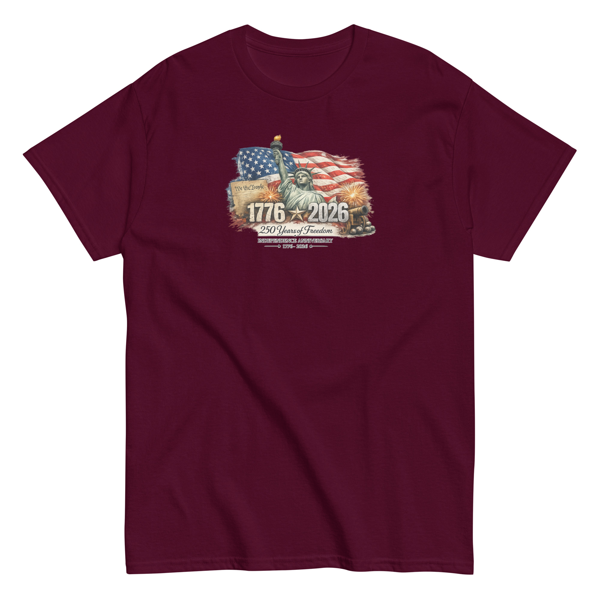 unisex classic tee | usa independence 250 years collection 1776–2026 unisex classic tee | usa independence 250 years collection 1776–2026