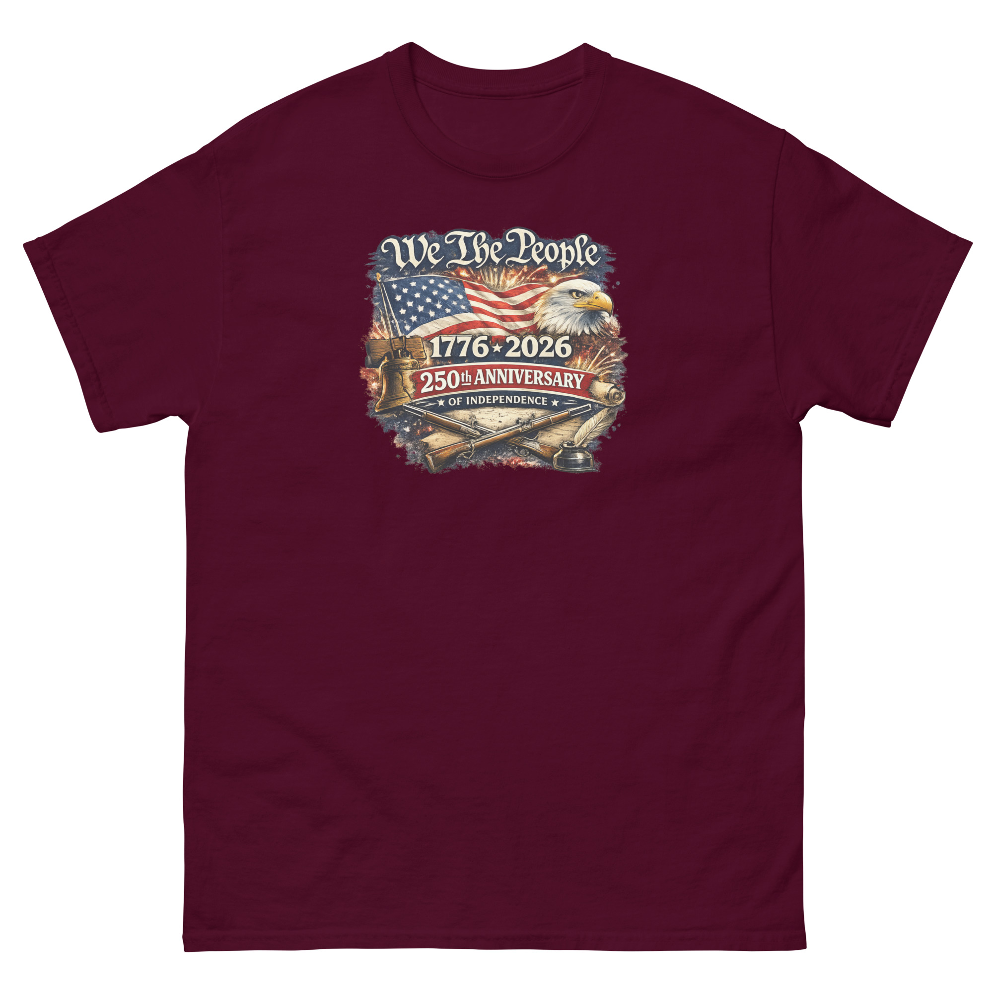 unisex classic tee | usa independence 250 years collection 1776–2026 unisex classic tee | usa independence 250 years collection 1776–2026