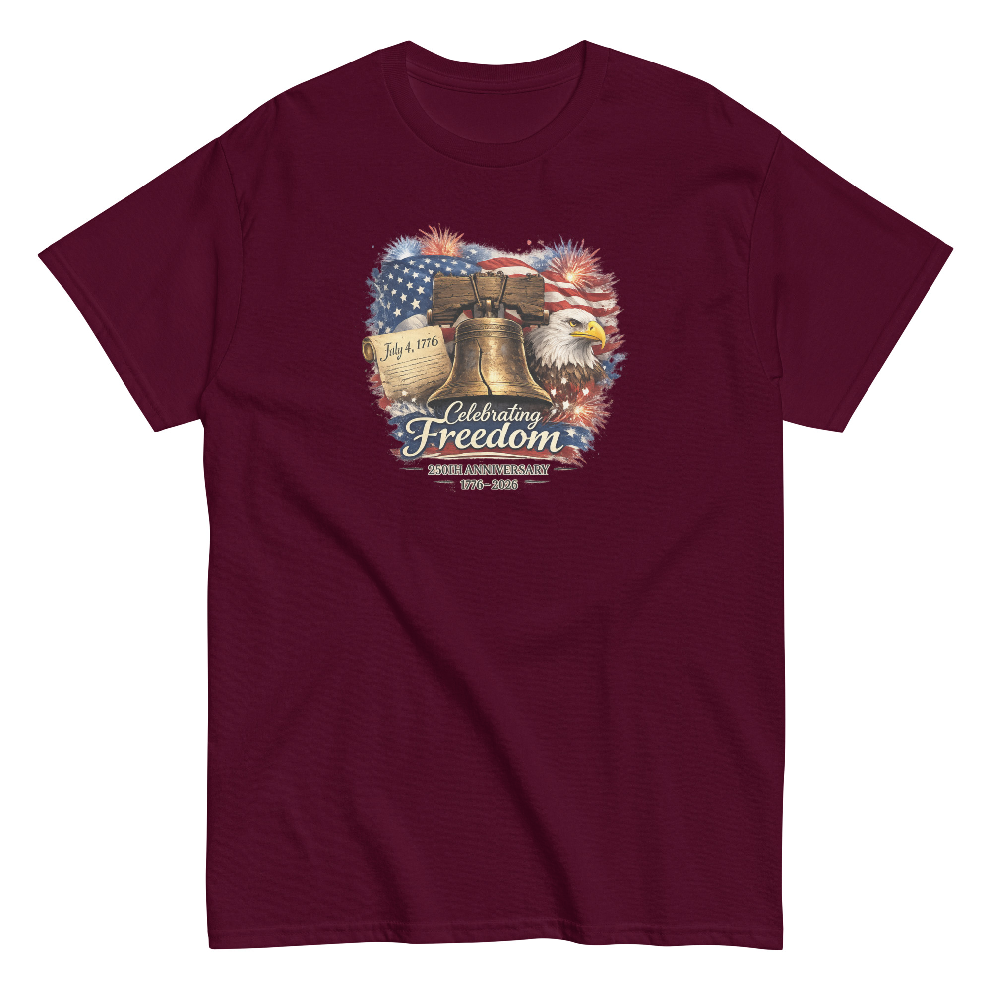 unisex classic tee | usa independence 250 years collection 1776–2026 unisex classic tee | usa independence 250 years collection 1776–2026