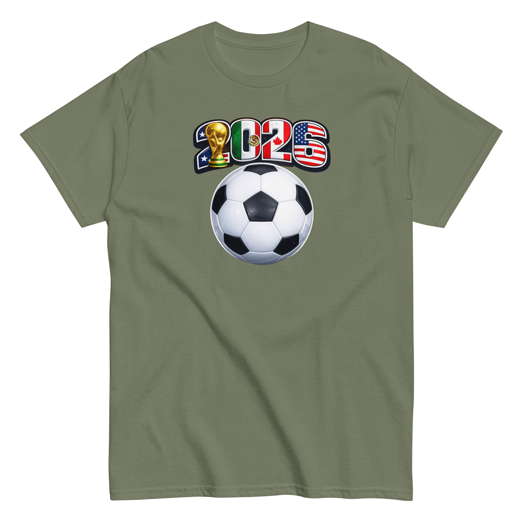 unisex classic tee | world football spirit 2026 shirt usa canada mexico soccer fan tee north america match day gift unisex classic tee | world football spirit 2026 shirt usa canada mexico soccer fan tee north america match day gift