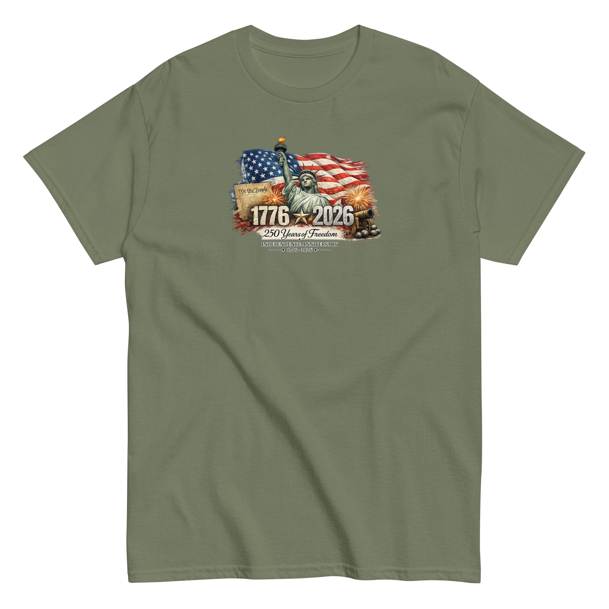 unisex classic tee | usa independence 250 years collection 1776–2026 unisex classic tee | usa independence 250 years collection 1776–2026