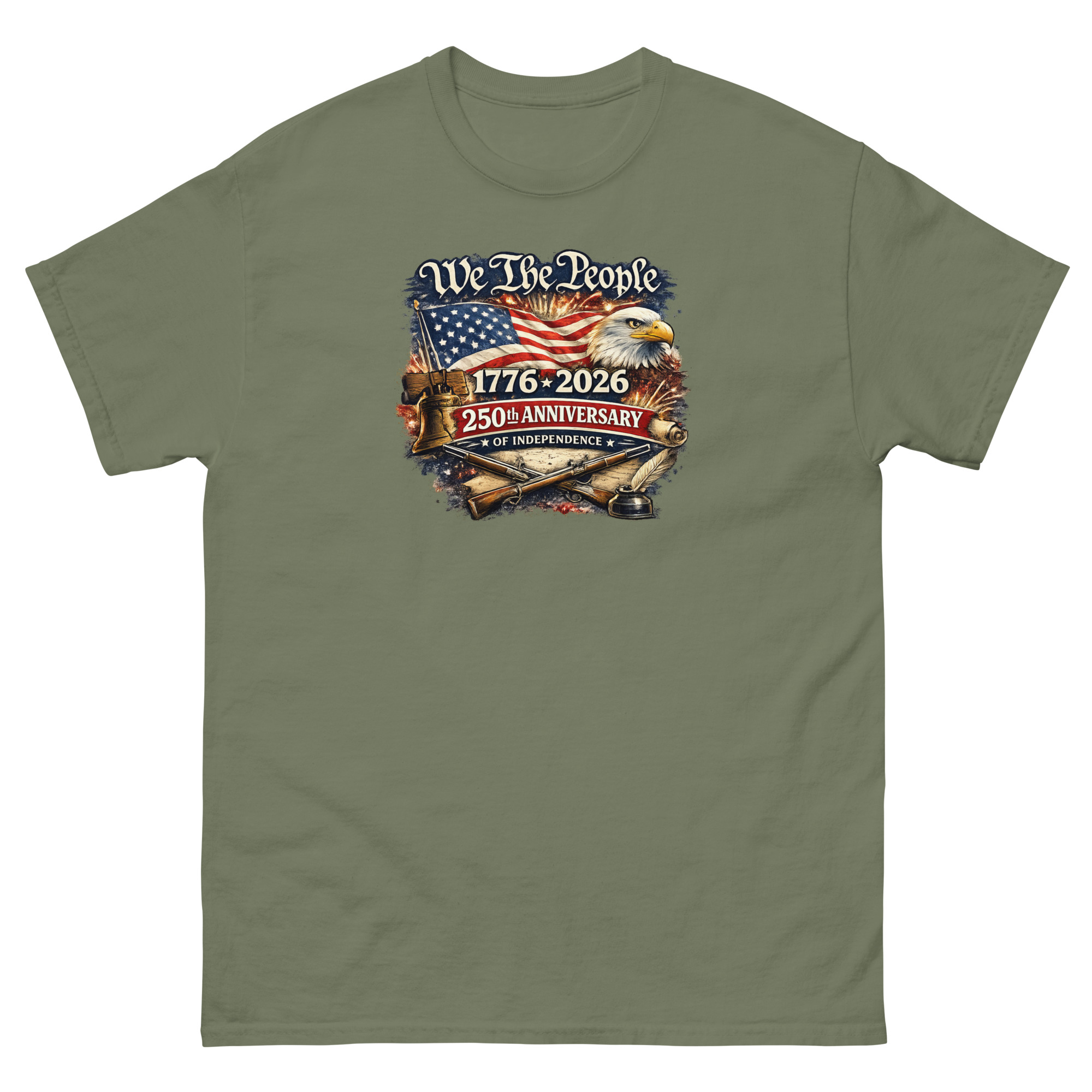 unisex classic tee | usa independence 250 years collection 1776–2026 unisex classic tee | usa independence 250 years collection 1776–2026