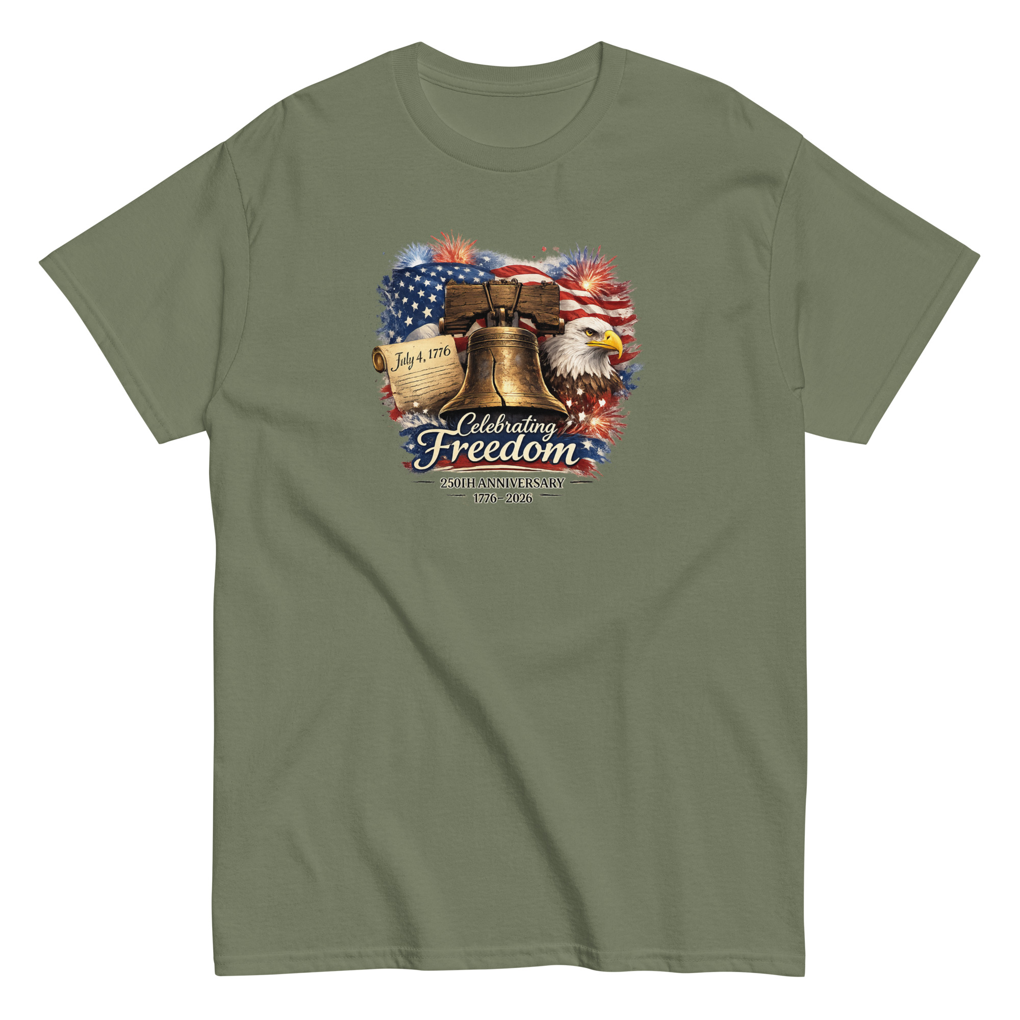 unisex classic tee | usa independence 250 years collection 1776–2026 unisex classic tee | usa independence 250 years collection 1776–2026
