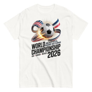 unisex classic tee | world football spirit 2026 shirt usa canada mexico soccer fan tee north america match day gift