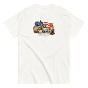 unisex classic tee | usa independence 250 years collection 1776–2026