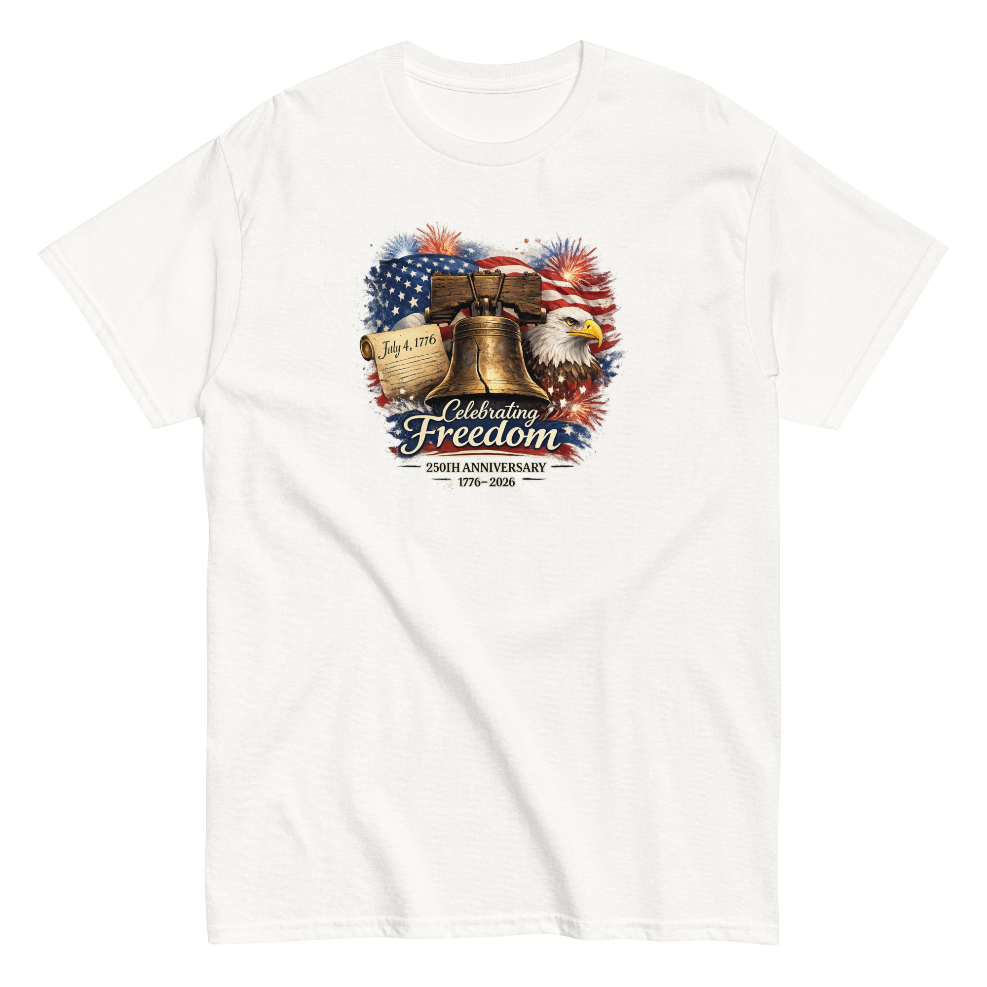 unisex classic tee | usa independence 250 years collection 1776–2026 unisex classic tee | usa independence 250 years collection 1776–2026