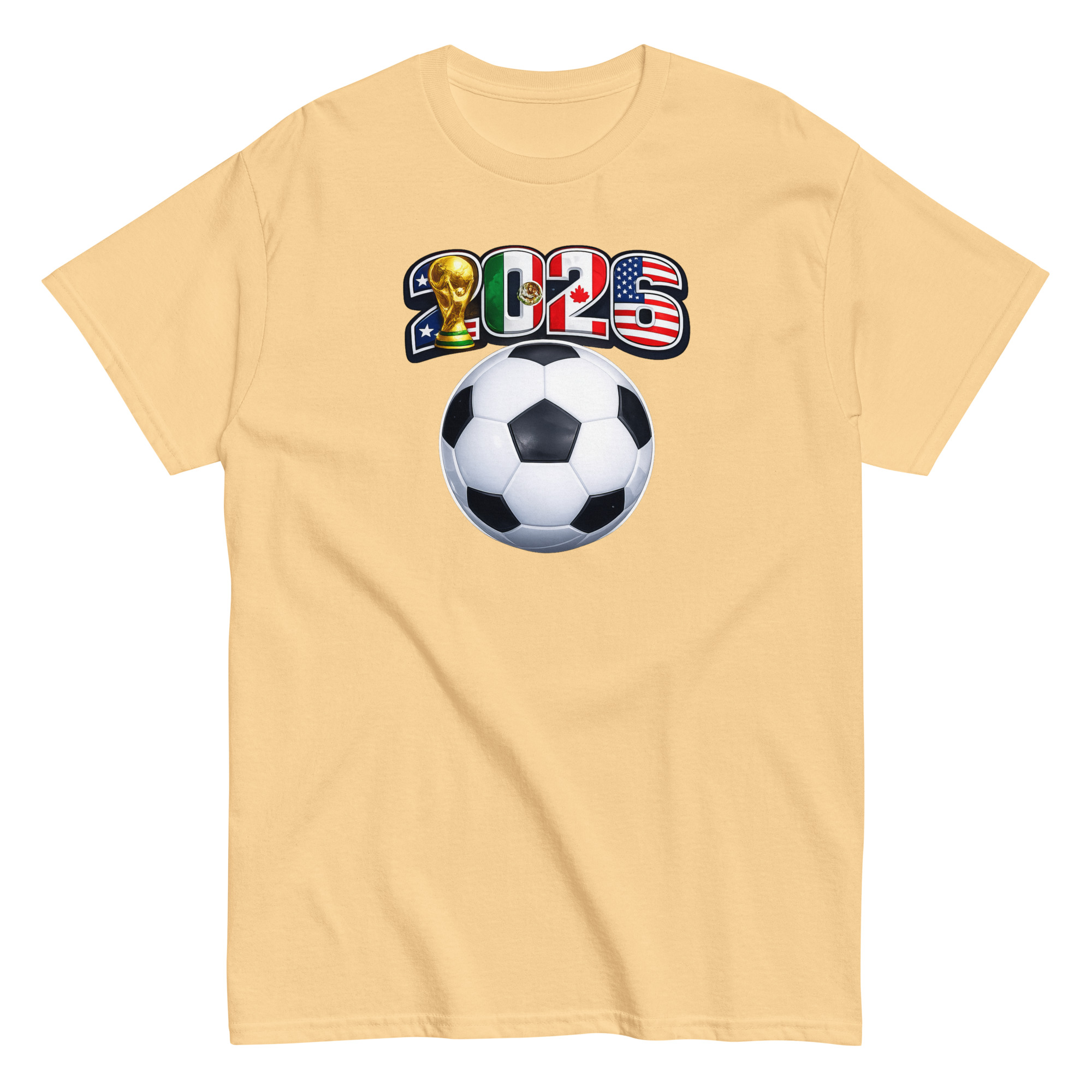 unisex classic tee | world football spirit 2026 shirt usa canada mexico soccer fan tee north america match day gift unisex classic tee | world football spirit 2026 shirt usa canada mexico soccer fan tee north america match day gift