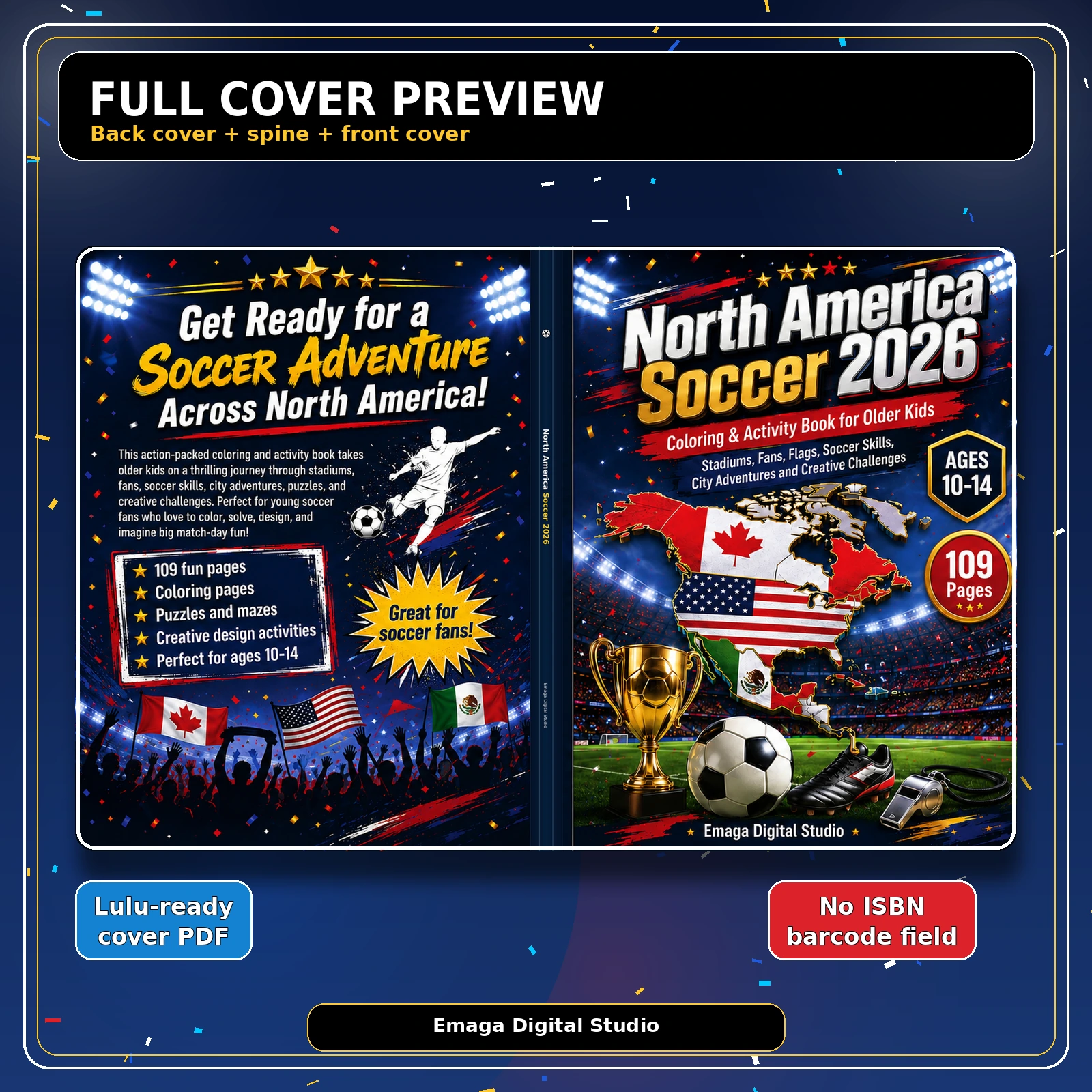 north america soccer 2026 coloring and activity book for older kids north america soccer 2026 coloring and activity book for older kids