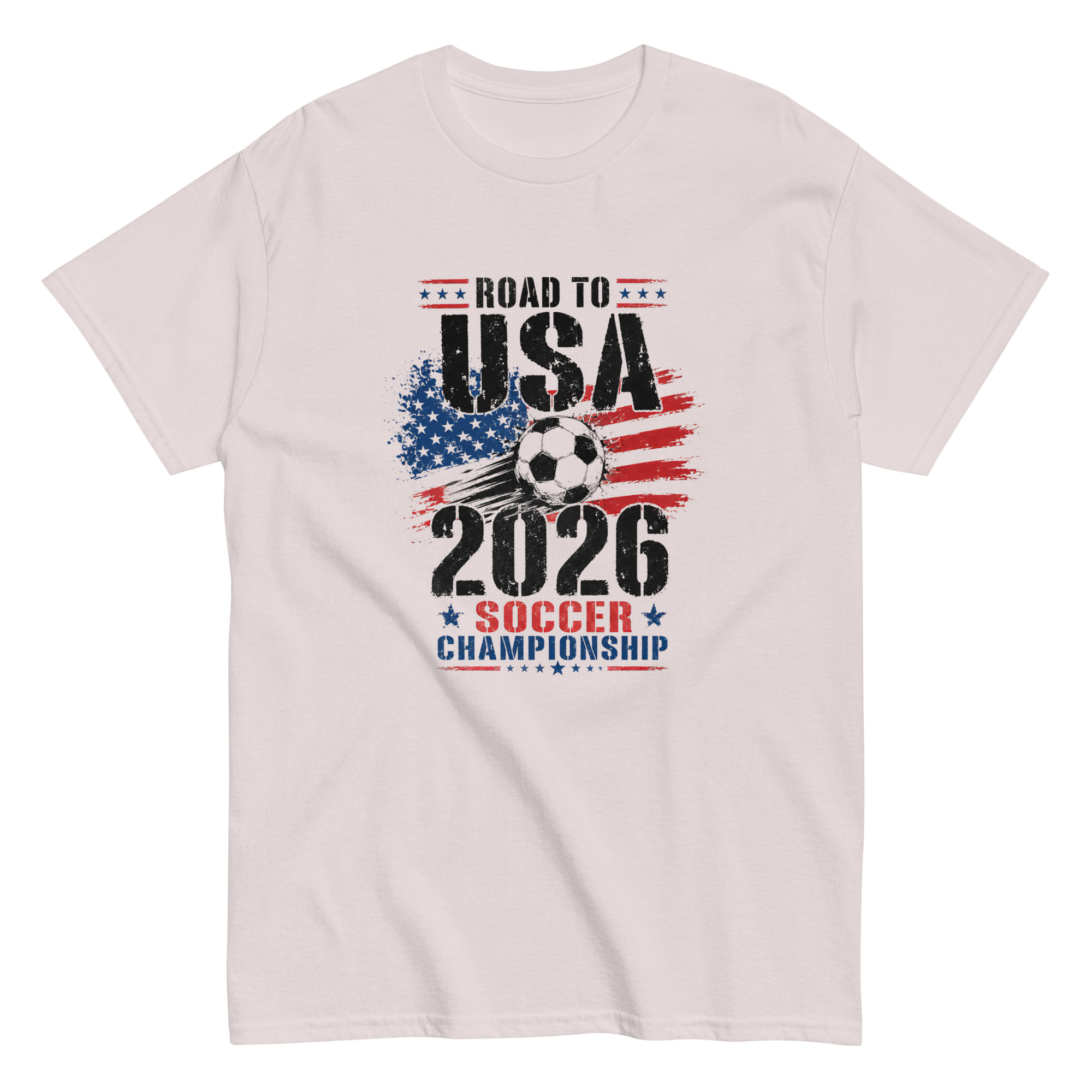 unisex classic tee | road to usa 2026 soccer championship vintage soccer design unisex classic tee | road to usa 2026 soccer championship vintage soccer design