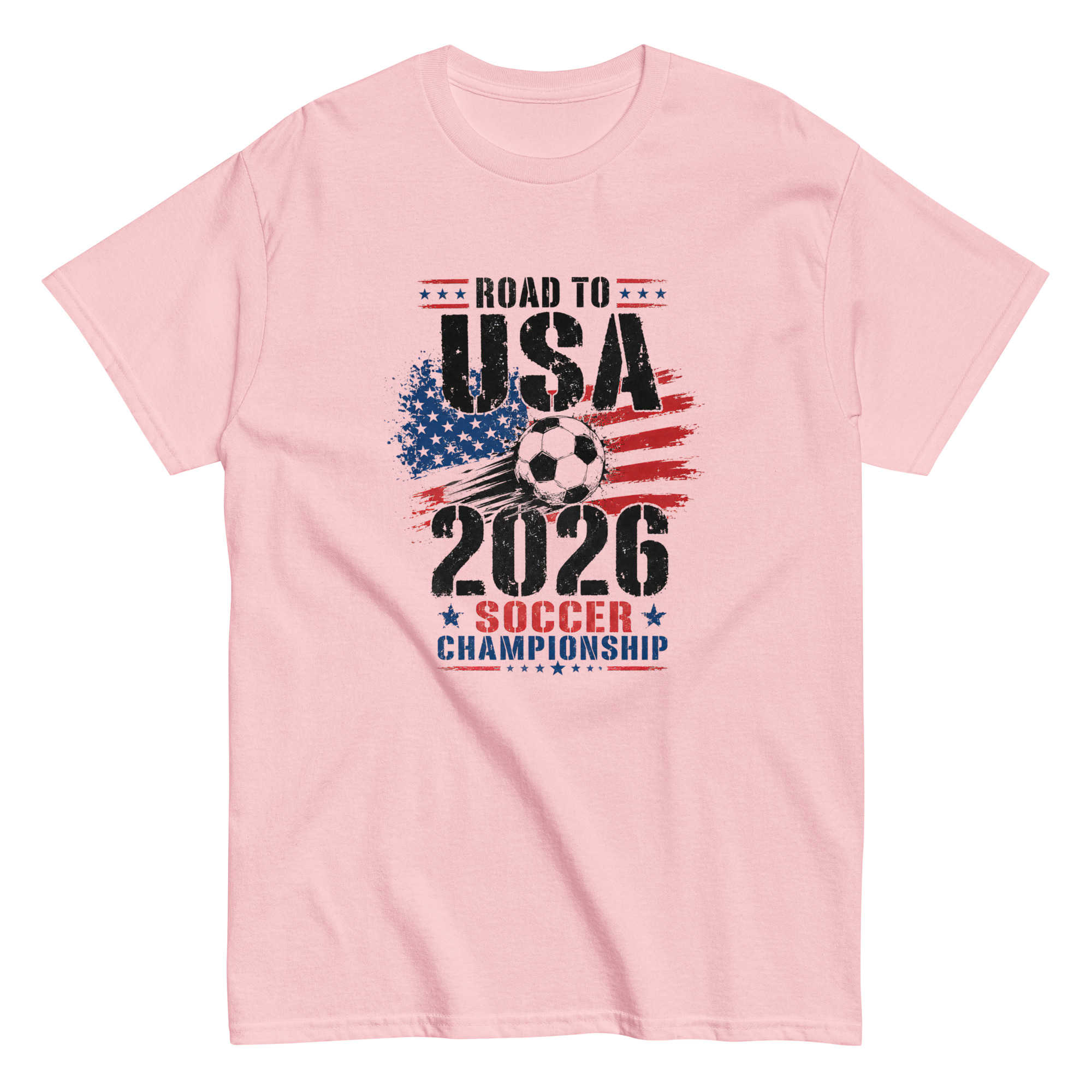 unisex classic tee | road to usa 2026 soccer championship vintage soccer design unisex classic tee | road to usa 2026 soccer championship vintage soccer design