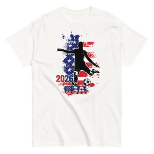 unisex classic tee | road to usa 2026 soccer championship vintage soccer design