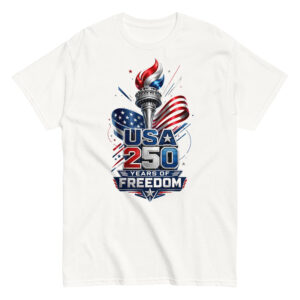 unisex classic tee | usa independence 250 years collection 1776–2026