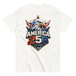 unisex classic tee | usa independence 250 years collection 1776–2026