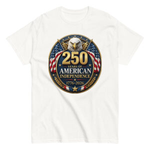 unisex classic tee | usa independence 250 years collection 1776–2026