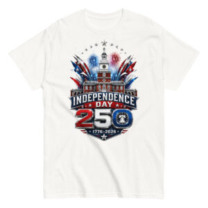 unisex classic tee | usa independence 250 years collection 1776–2026