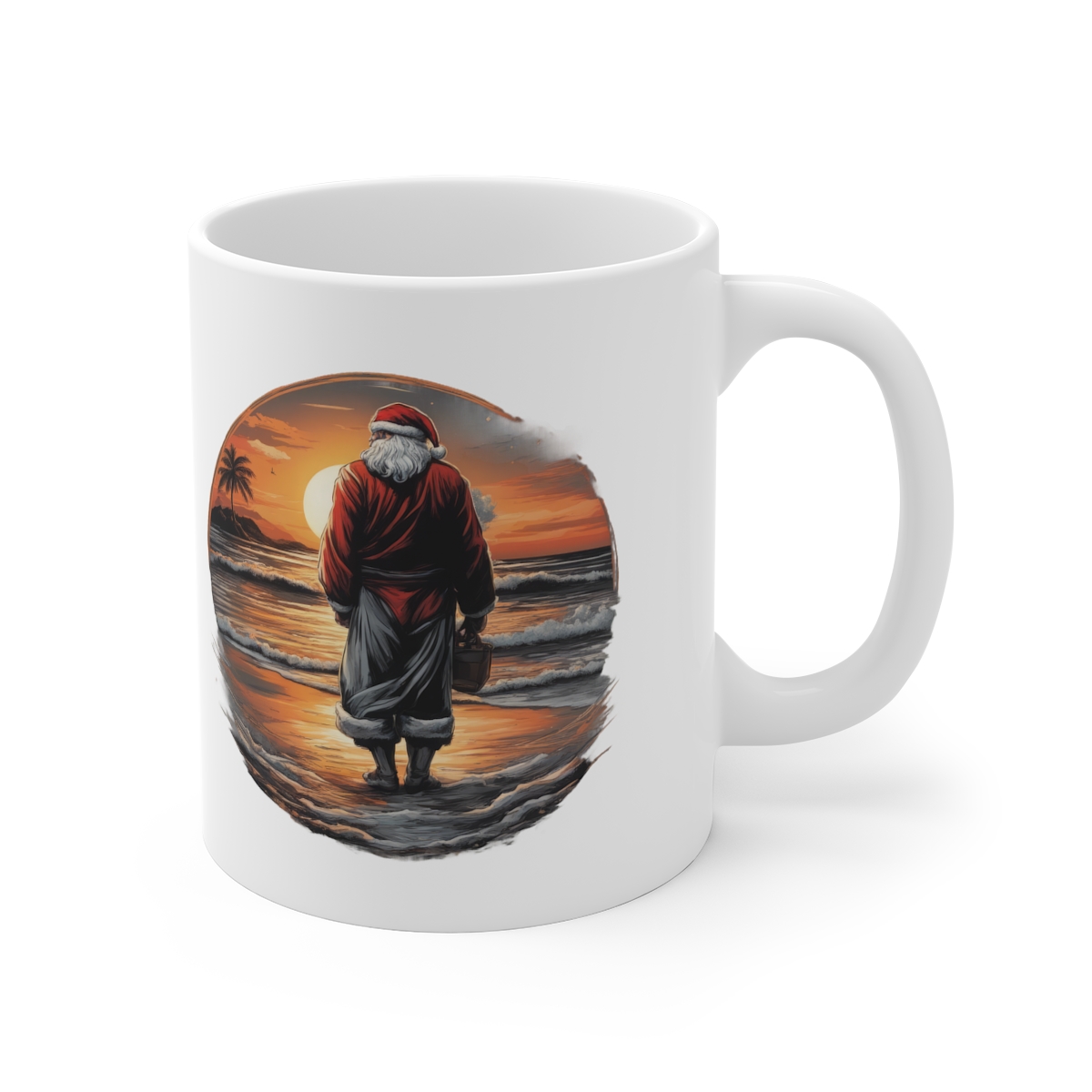santa claus watching the sunset at a tropical beach no 000219 white ceramic mug united kingdom 1.jpg santa claus watching the sunset at a tropical beach no 000219 white ceramic mug united kingdom 1.jpg