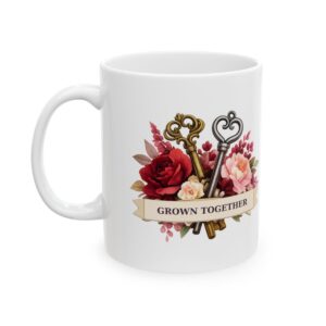 grown together floral emblem with ornamental keys no 003188 ceramic mug united states.jpg
